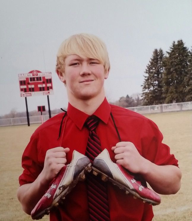 Dayton Smith, male athlete, St. Ansgar